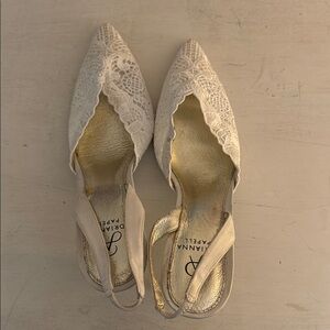 Adrianna Papell wedding shoes